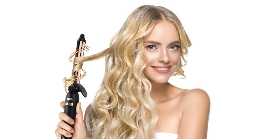 best rotating curling iron featured image