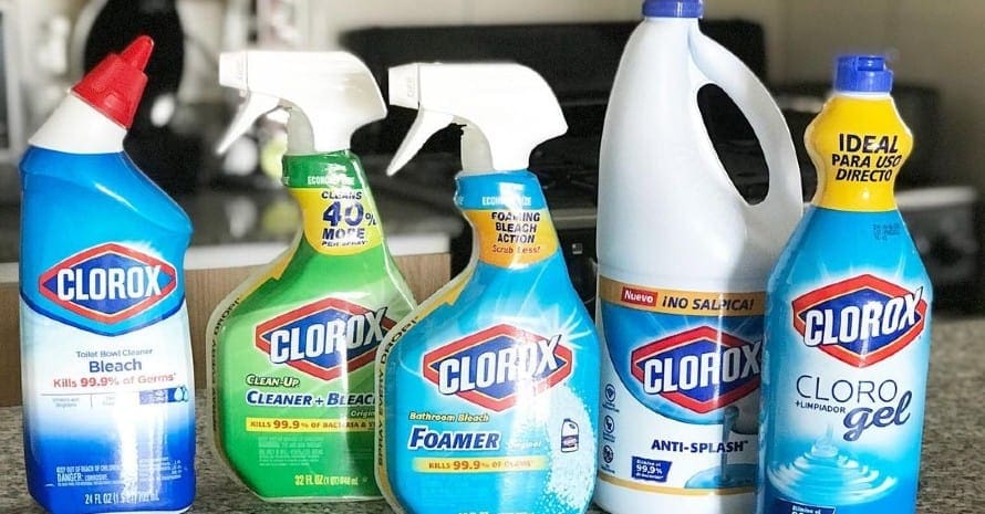 clorox-bottles