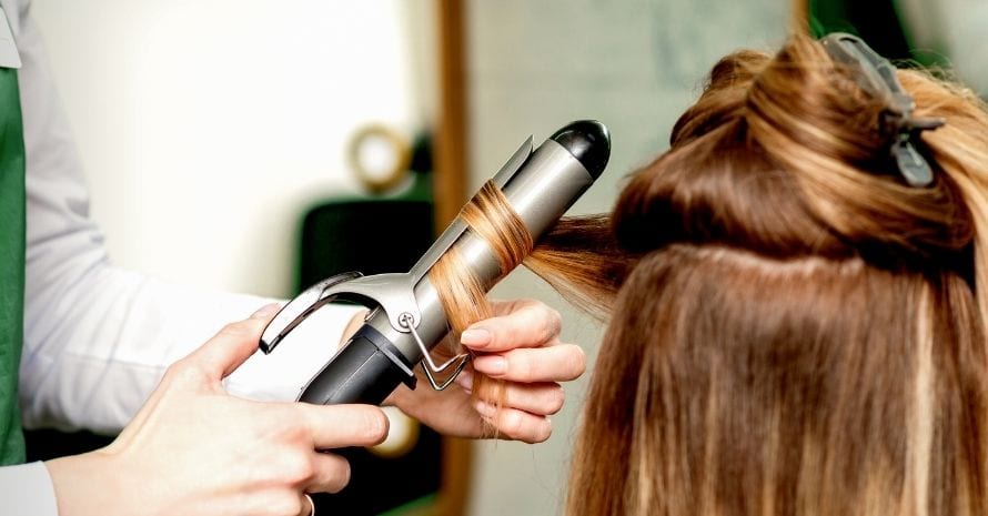 curling iron working