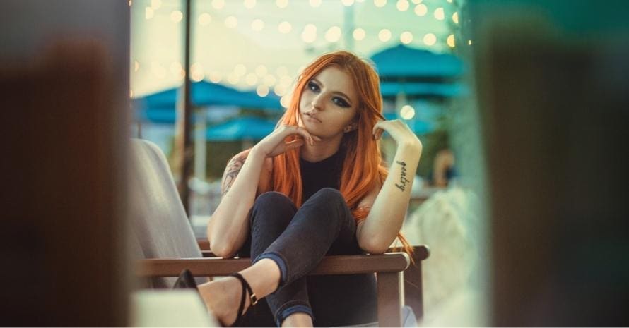 Girl in Orange Hair